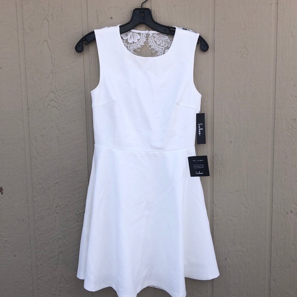 NWT Lulus White Dress